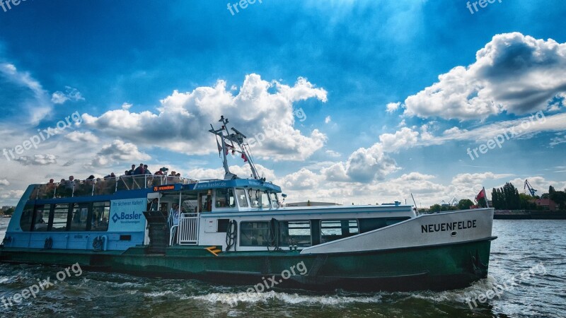 Landungsbrücken Hamburg Port Hamburg Landungsbrücken Elbe