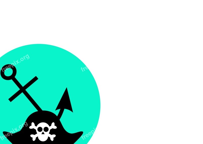 Pirate Anchor Piracy Sea Symbol