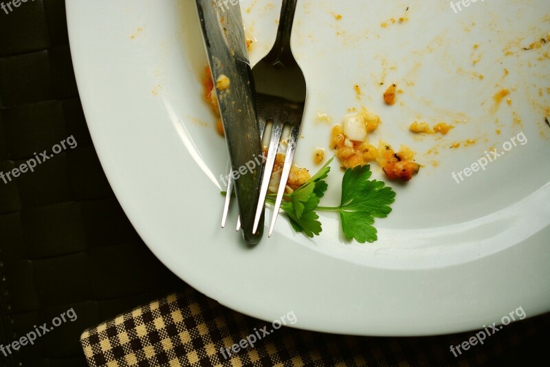 Plate Empty Eat Eat The Rest Tableware