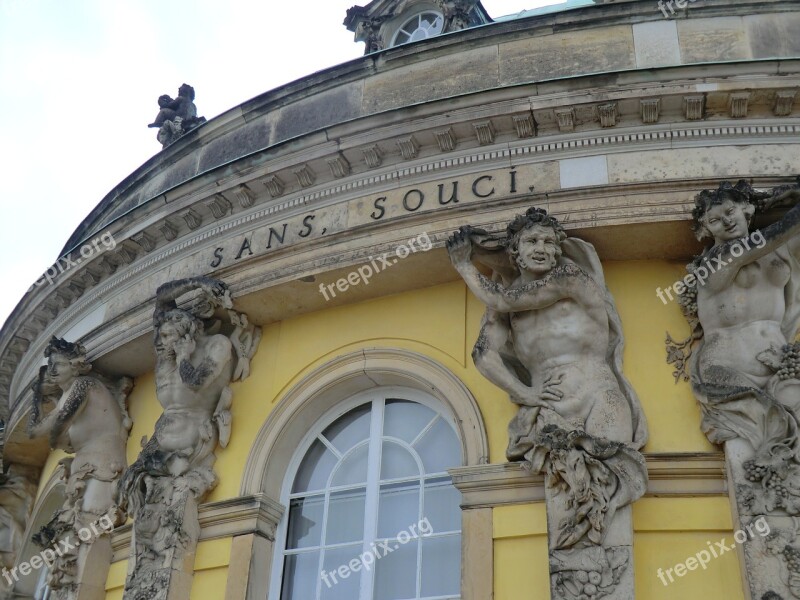 Sanssouci Rococo German Germany Potsdam