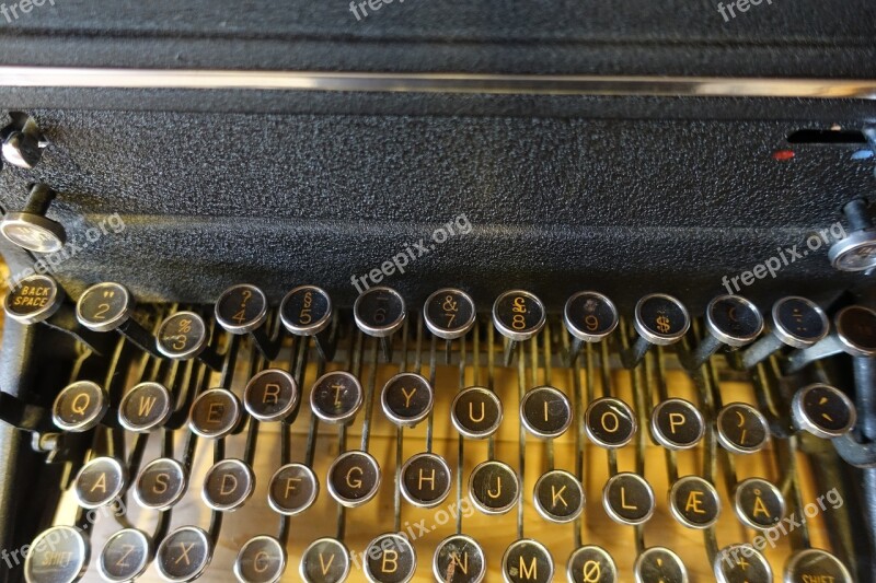 Typewriter Writing Machine Author Writer Secretary