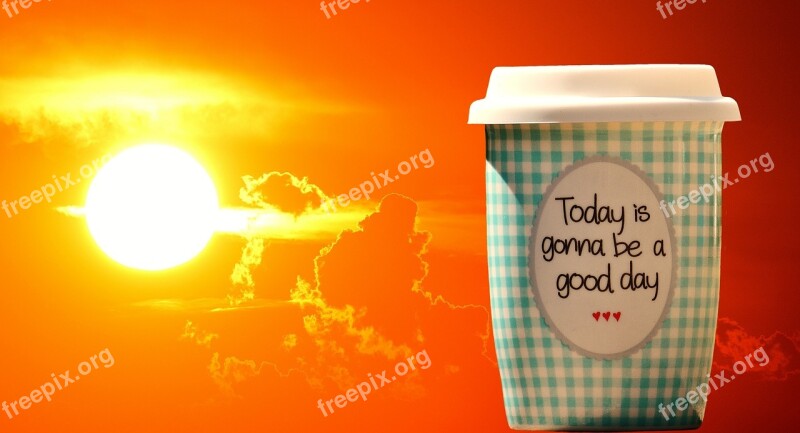 Beautiful Day To Go Joy Coffee Cup