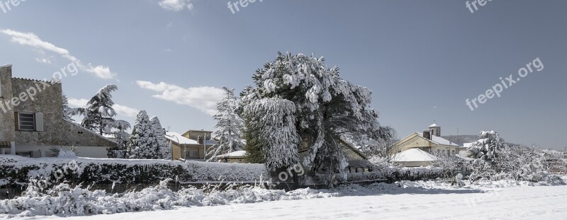 Snow Nevada Winter Nevado Snowy Landscape