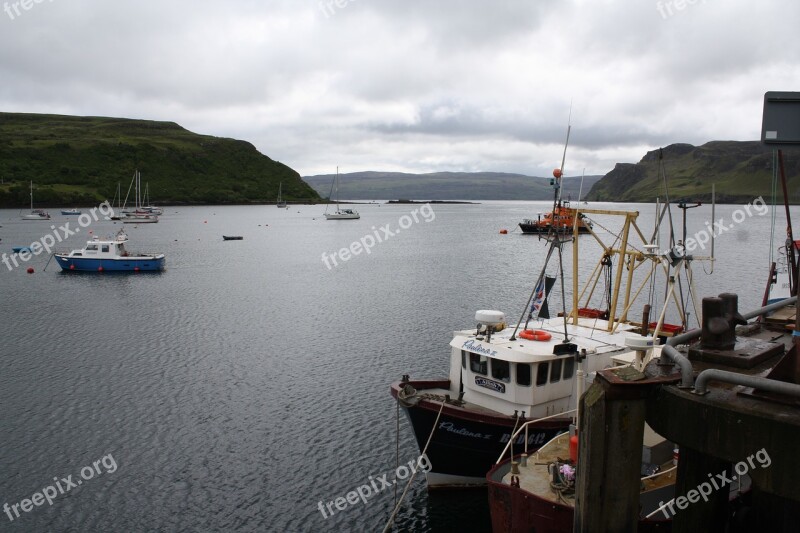 Portree Skye Port Port Motifs Britannia