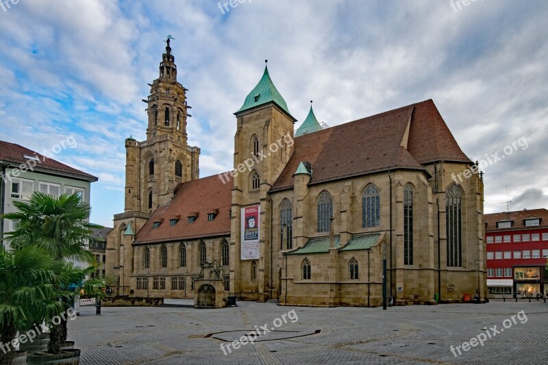 Saint Kilian's Church Heilbronn Baden Württemberg Germany Places Of Interest