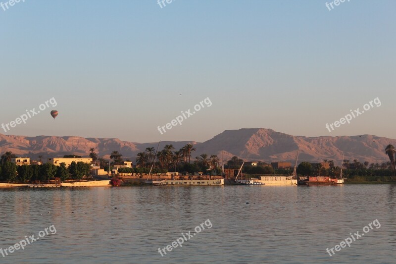 Nile Egypt Luxor Free Photos