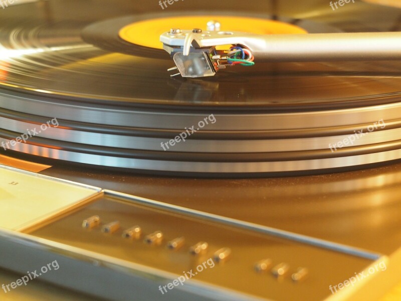 Turntable Vinyl Analog Hifi Record