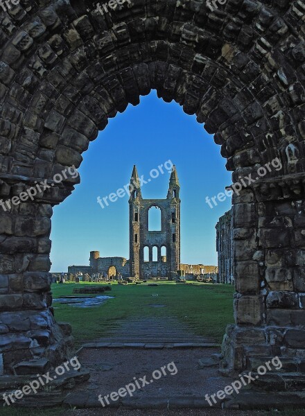 St Andrews Golf Scotland Fife Sky