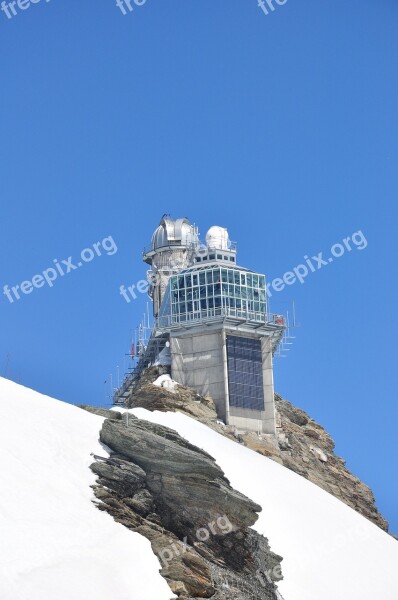 Switzerland Jungfrau Building Height Free Photos