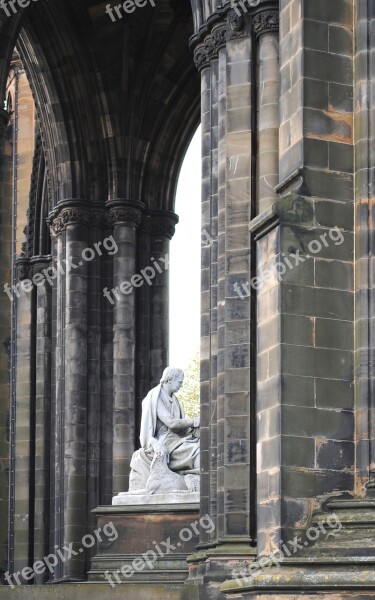 Street Scotland Edinburgh Monuments Stroll