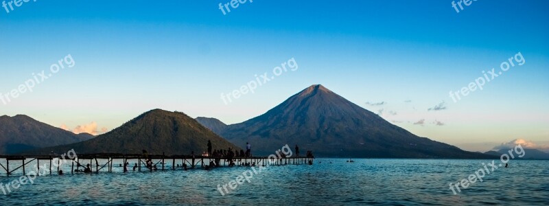 Kie Matubu Mountin Landscape Tidore East Indonesia Free Photos