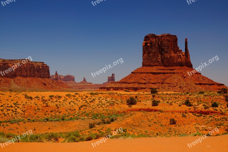 Monument Valley Video Wild Wild West Desert Red