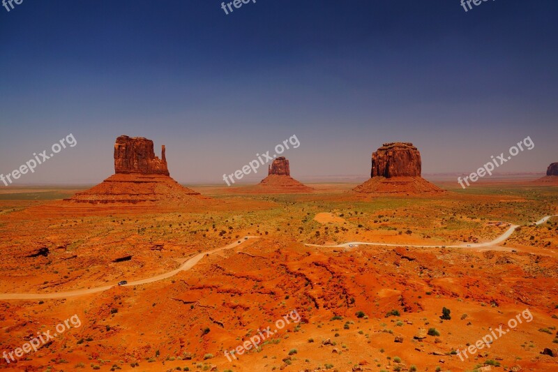 Monument Valley Video Wild Wild West Desert Red