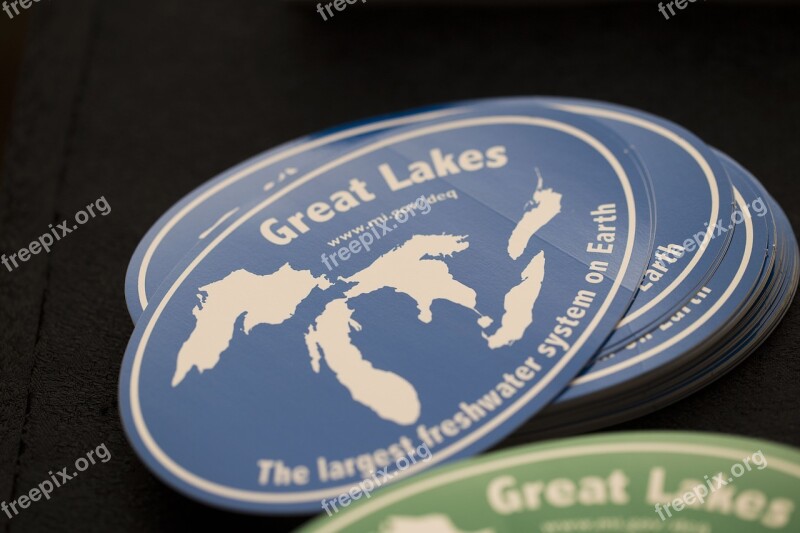 Department Of Environmental Quality Michigan Swag Great Lakes Stickers