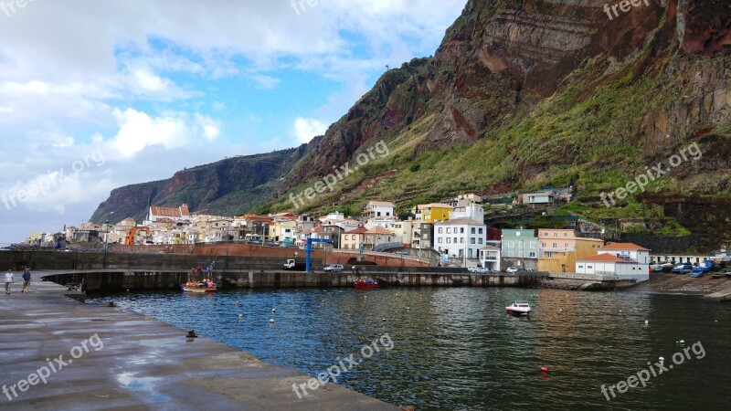 Madeira Paul Do Mar Fishing Village Atlantic Free Photos