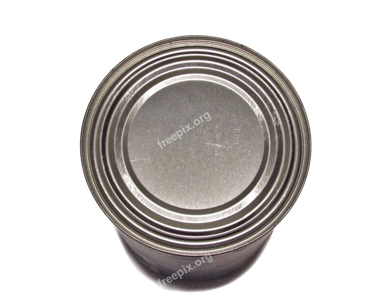 Tin Can Metal Container Metallic