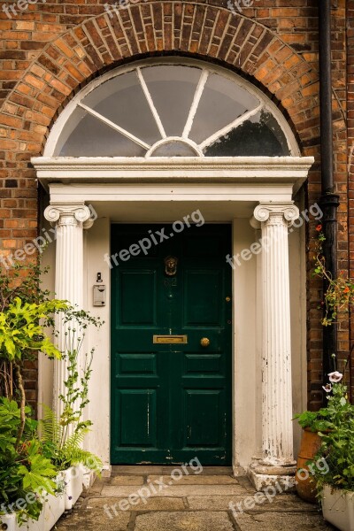 Door Input Ireland Dublin House Entrance