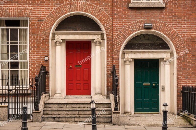 Door Input Ireland Dublin House Entrance