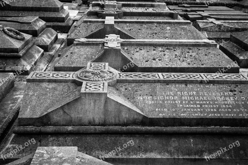 Cemetery Grave Tombstone Old Cemetery Old