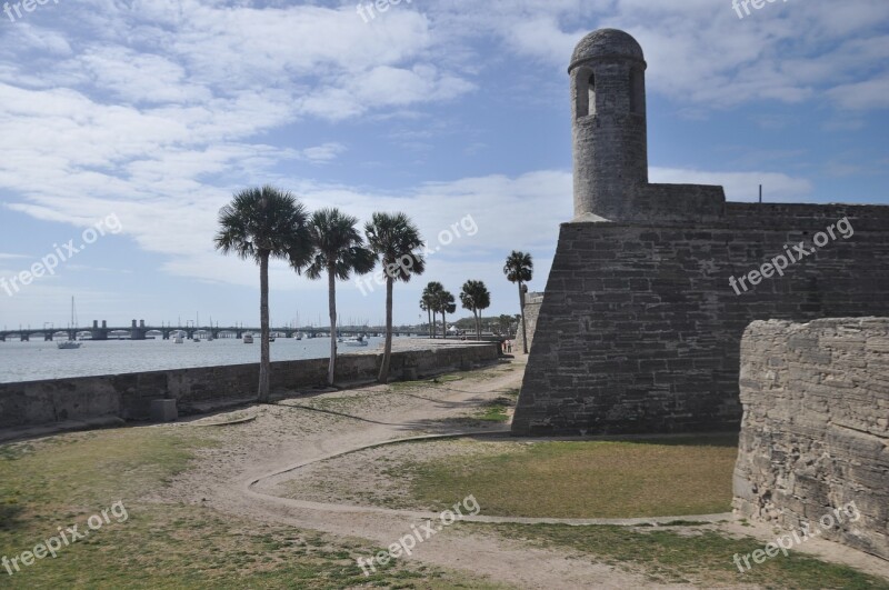 Castillo De San Marco Fort St Augustine Castle Old