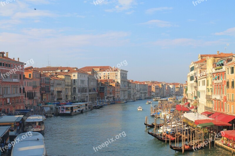 Venice River Water Building Italy