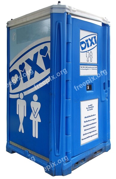 Mobile Toilet Dixi Loo Dixi Bauklo Toilet