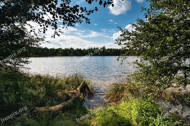 Bullensee Rotenburg Wümme Lower Saxony Lake