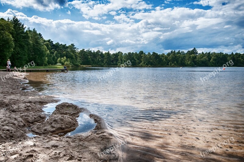 Bullensee Rotenburg Wümme Lower Saxony Lake