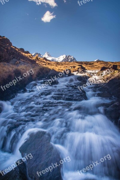 Slopes Of The Nevado Tunicondoriri Free Photos