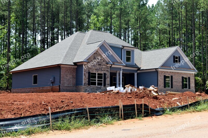 New Home Construction House Real Estate Mortgage