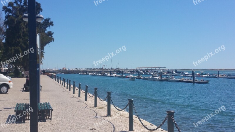 Olhao Promenade Portugal Free Photos