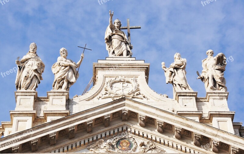 The Lateran Basilica Rome Building Italy Architecture