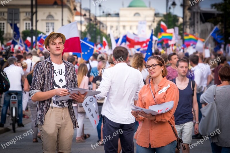 Poland Politics Young Youth Patriotism