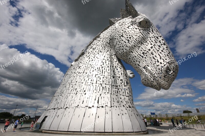 The Kelpie At Falkirk Free Photos