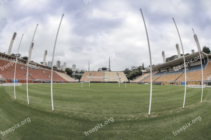 Field Football Estadio Football Field Game