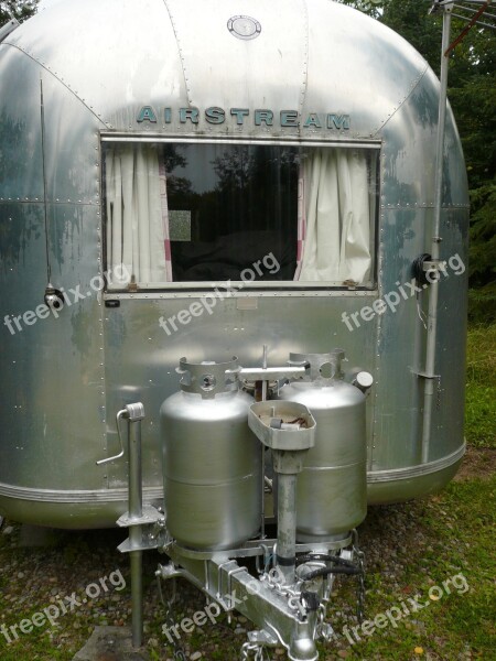 Trailer Airstream Holiday Mobile Vintage