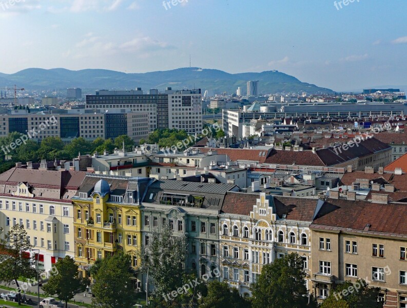 Vienna Austria View Prater Ferris Wheel