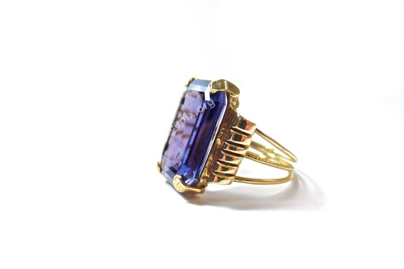 Color Change Sapphire Jewelry Retro