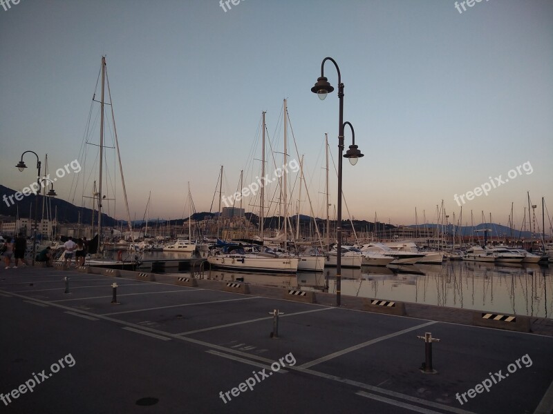 Genoa Porto Sea Marina Ships