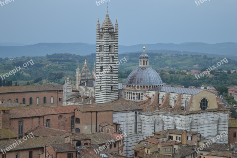 Sienna Italy Tuscany Cathedral Old Town