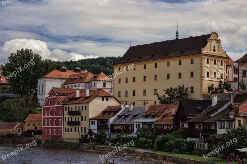 Cesky Krumlov Czech Republic Architecture City Unesco