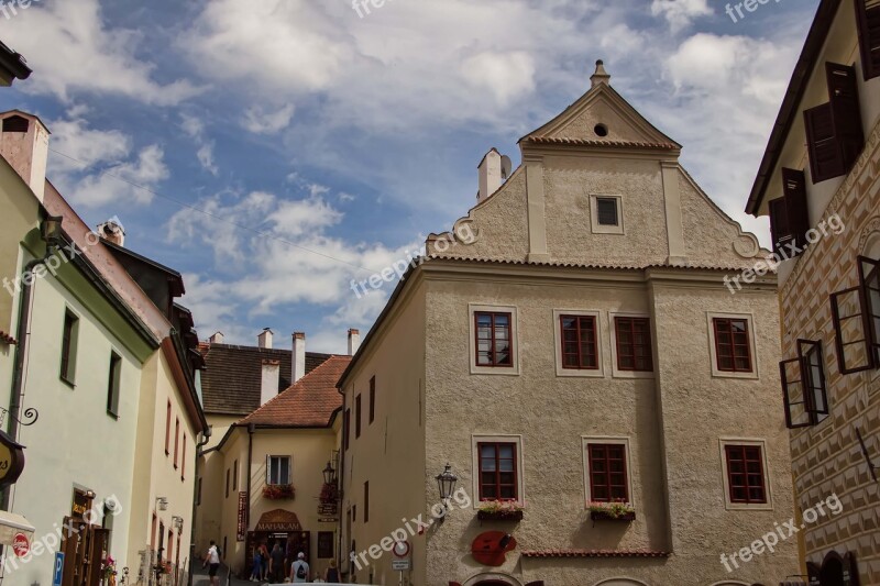 Cesky Krumlov Czech Republic Architecture City Unesco