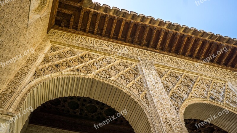 Alhambra Architecture Spain Moorish Andalusia