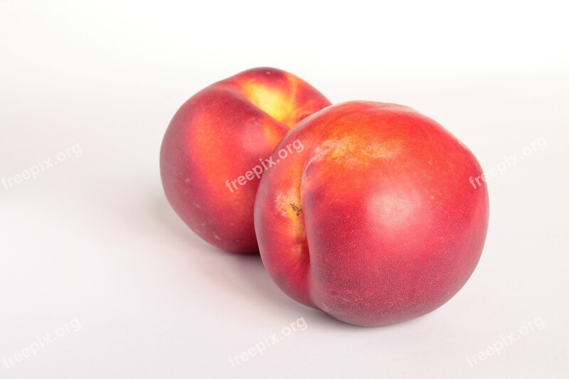 Peaches Nectarines Fruit Healthy Sweet