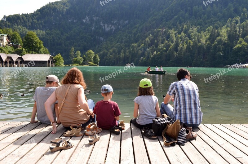 Family Trip Lake Family Trip Königssee