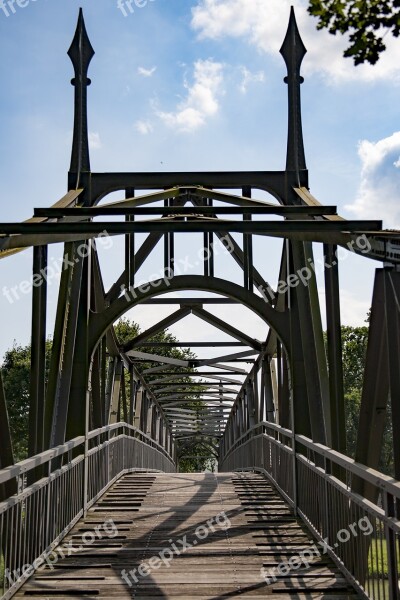 Bridge Steel Architecture Construction Building