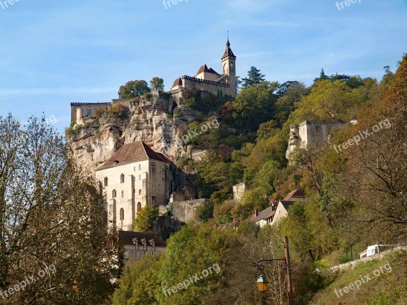 Rocamadour France Medieval Dordogne Historic