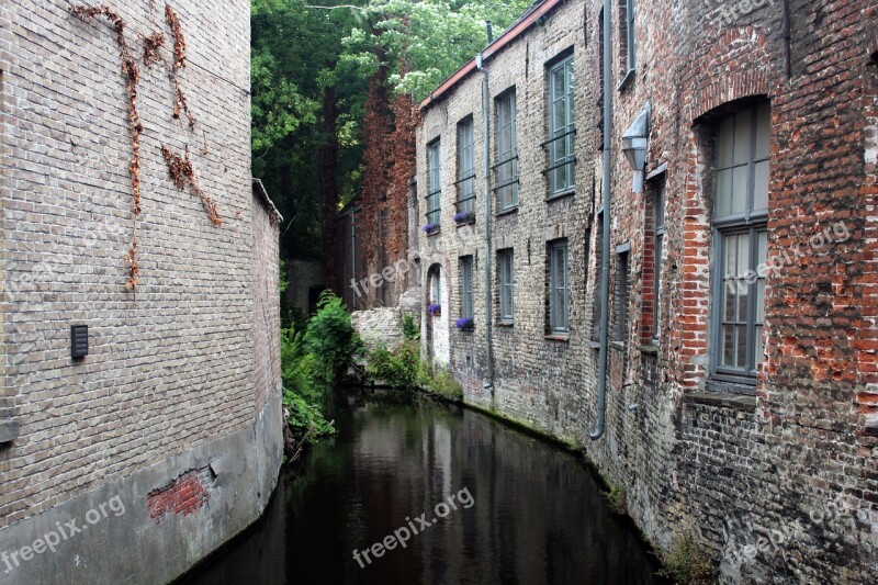 Channel Water Architecture Facade Stones