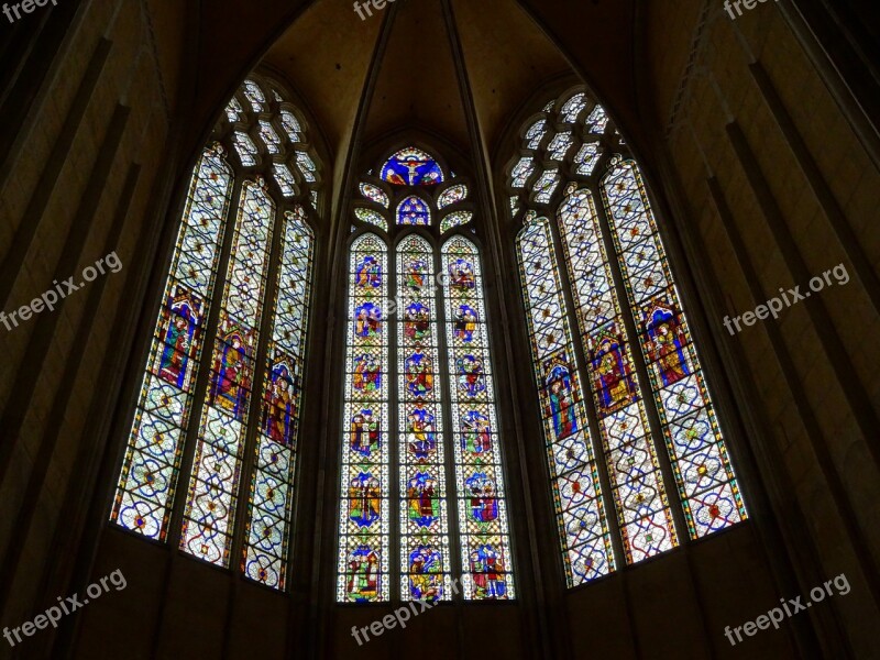 Stained Glass Church Window Cathedral Glass