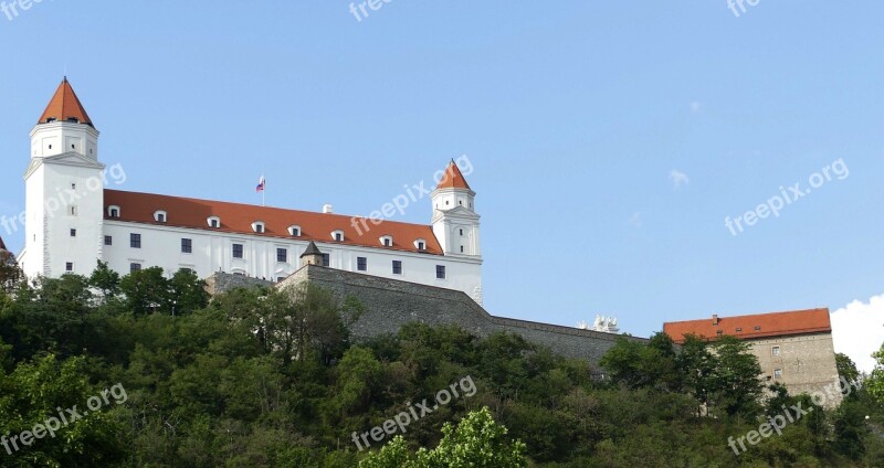 Bratislava Slovakia Castle Historic Center Capital